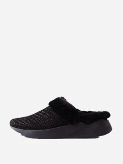 Vaneli Women's Avon Sneaker -Every Wear Shop AVONxBLACKNABITBLACKFAUXFURxAlt2 85351561