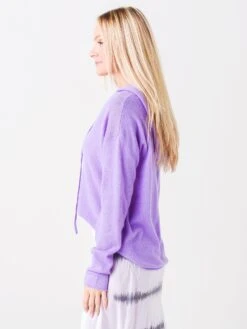 ATM Women's Cashmere Boho Pullover Hoodie -Every Wear Shop AW8518 ALxLILACxAlt2 47405855