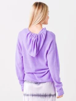 ATM Women's Cashmere Boho Pullover Hoodie -Every Wear Shop AW8518 ALxLILACxAlt3 47405856