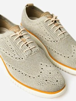 Cole Haan Men's ZERØGRAND Stitchlite Wingtip Oxford -Every Wear Shop C35111xCHMORTARTWISTEDKNITBLANCxAlt2 97451428