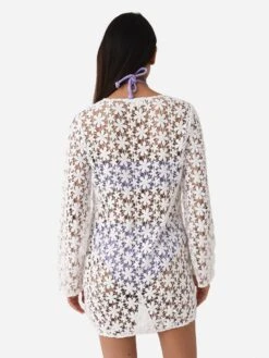 Honorine Women's Short Sage Cover-Up -Every Wear Shop CL409xWHITExAlt3 96397206