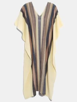 Echo Women's Beach Stripe Maxi Caftan -Every Wear Shop EB0168xWHITExPrimary 1ef20992 b2fb 4fe1 9c43 145390b8d42e