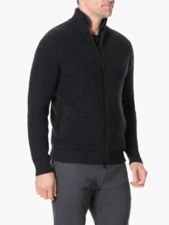 Rodd And Gunn Camerons Track Sweater -Every Wear Shop EP0778 ONYXalt2