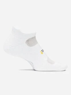 Feetures High Performance Light Cushion No Show Tab Sock -Every Wear Shop FA50xWHITExPrimary 56308982