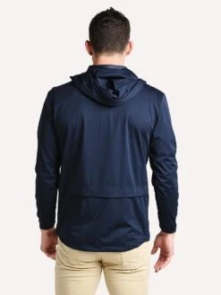 G/Fore Men's Pray For Birdies Pullover Jacket -Every Wear Shop G4MF19O04 TWILIGHTalt3