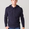 Naadam Cashmere Men's Waffle Stitch Pullover Hoodie