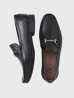 Peter Millar Men's Crown Leather Bit Loafer -Every Wear Shop ME0F51xBLACKxAlt1 38085183