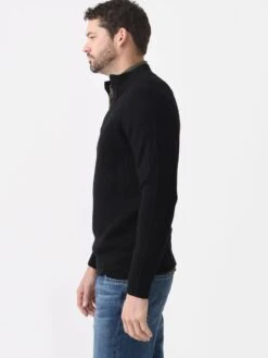 Peter Millar Crown Men's Apres Ski Sweater -Every Wear Shop MF22S90xBLACKxAlt2 82500605