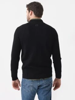 Peter Millar Crown Men's Apres Ski Sweater -Every Wear Shop MF22S90xBLACKxAlt3 82500606
