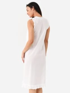 Lenora Women's Josie Ruffle Nightgown -Every Wear Shop NG 03HRTxPINKxAlt4 92266681