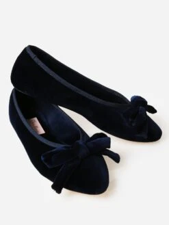 Olivia Morris Women's Delphine Ballet Flat -Every Wear Shop OMAH15xINKBLUExAlt3 80417430