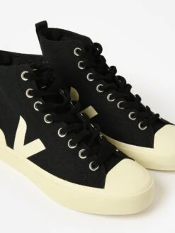 VEJA Women's Wata II Canvas Sneaker -Every Wear Shop PA0101397AxBLACKPIERRExAlt2 99944972