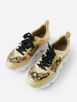 Yosi Samra Women's Palmer Sneaker -Every Wear Shop PALMERxNATURALSNAKExAlt2 73503332