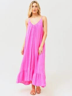 9 Seed Women's Paloma Ruffle Maxi -Every Wear Shop PALOMA CxZINNIAxPrimary 67710188