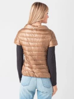 Herno Women's Woven Jacket -Every Wear Shop PI0110DIC 12017 2155xCAMMELLOxAlt3 44738278