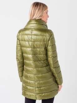 Herno Women's Woven Half Coat -Every Wear Shop PI0505DIC 12017 7301xOLIVIAxAlt3 44734735