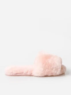 Pissenlit Women's Sheepskin Fuzzy Slipper -Every Wear Shop PLTSFSxPINKxPrimary 85357426