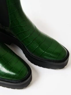 Loeffler Randall Women's Reggie Chelsea Boot -Every Wear Shop REGGIE CRLxBOTTLEGREENxAlt2 79220610