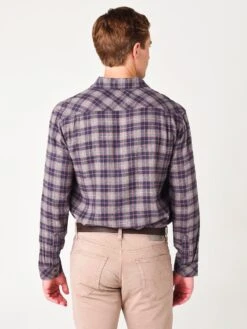 Rails Men's Brushed Lennox Button Down Shirt -Every Wear Shop RM 118 974 2128xHEATHERGREYNAVYCRIMSONxAlt2 17006711