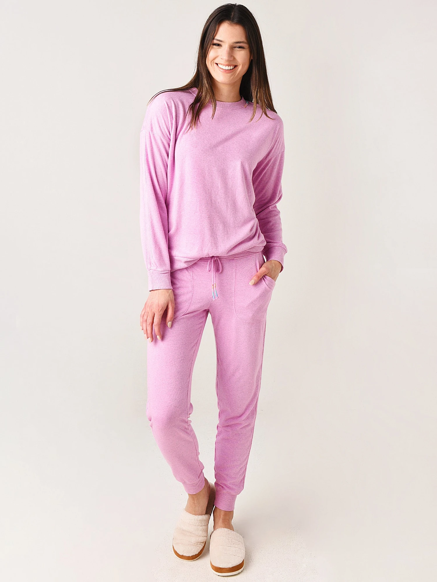 P.J. Salvage Women's Colorful Classics Long Sleeve Top 2 P.J. Salvage Women's Colorful Classics Long Sleeve Top - Image 2