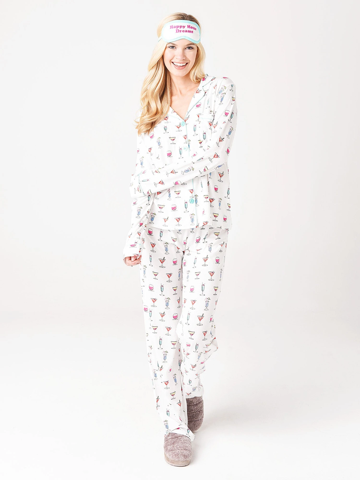 P.J. Salvage Women's Playful Print Pajama Set 7 P.J. Salvage Women's Playful Print Pajama Set - Image 7