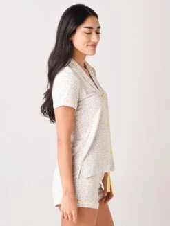 P.J. Salvage Women's Sunburst Modal PJ Set -Every Wear Shop RXSMPJPJxIVORYxAlt2 30325391