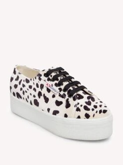 Superga 2790 Fanvelvetw Dalmation Sneaker -Every Wear Shop S00GZJ0 989DALMATIONalt2