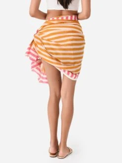 Sunshine Tienda Women's Sherbet Stripe Sarong -Every Wear Shop SAR 26xSHERBERTxAlt3 96396815