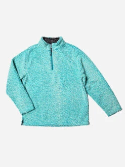 Saint Bernard Men's 1/4 Zip Pullover -Every Wear Shop SBSFF1060xAQUAxPrimary 58223388