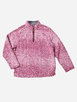 Saint Bernard Men's 1/4 Zip Pullover -Every Wear Shop SBSFF1060xMAROONxPrimary 58223381