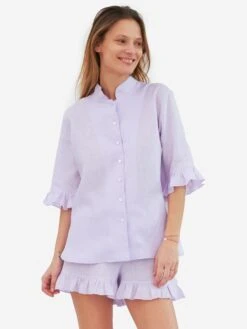 Sleeper Women's Linen Lounge Suit