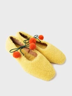 Sleeper Women's Lulu Shearling Slipper -Every Wear Shop SN025SxLEMONxAlt2 45009724