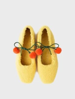 Sleeper Women's Lulu Shearling Slipper -Every Wear Shop SN025SxLEMONxAlt3 45009786