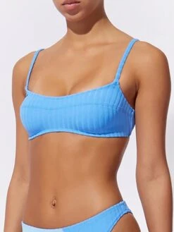 Solid & Striped Women's The Elsa Ribbed Bikini Top