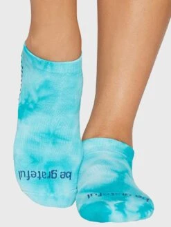 Sticky Be Socks Women's Grip Sock -Every Wear Shop STICKY BE SOCKSxBEGRATEFULTIEDYESTELLAxPrimary 35939064