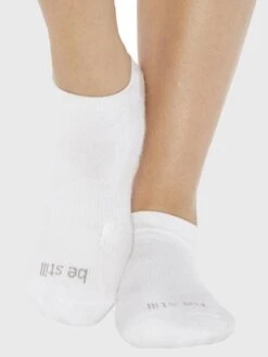 Sticky Be Socks Women's Grip Sock -Every Wear Shop STICKY BE SOCKSxBESTILLWHITEGREYxPrimary 35939074