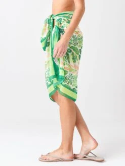 Solid & Striped Women's The Pareo Cover-Up 6 Solid & Striped Women's The Pareo Cover-Up -Every Wear Shop SU21 901PLP AxPALMLEAFPRINTxAlt2 36468380