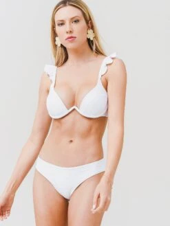 Arabella London Women's The Ruffle Bra -Every Wear Shop THE RUFFLE BRAxIVORYxPrimary 67283174