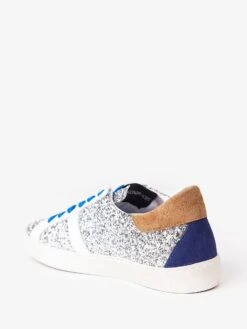 Toral Glitter Sneaker -Every Wear Shop TL 12638CxARGENTNUITAVENAWHITExAlt3 32918401