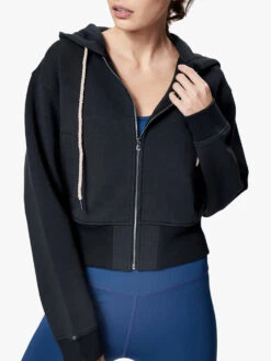 Varley Abourne Sweat Cropped Hoodie