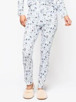Roller Rabbit Nordic Folk Pajamas -Every Wear Shop W LNPJ 002NORDIC BLUEalt2
