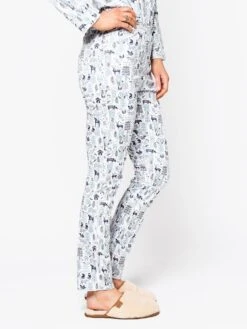 Roller Rabbit Nordic Folk Pajamas -Every Wear Shop W LNPJ 002NORDIC BLUEalt3