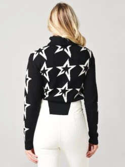 Perfect Moment Women's Star Dust Sweater -Every Wear Shop W3090xBLACKSNOWWHITESTARxAlt3 20624371