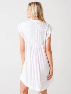 Poupette St Barth Women's Mini Sasha Dress -Every Wear Shop WSAR21NAWHIxWHITExAlt3 41467738