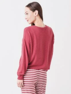 Z Supply Women's Celine Elf Long Sleeve Top 7 Z Supply Women's Celine Elf Long Sleeve Top -Every Wear Shop ZLT214433xROSYREDxAlt1 52080315