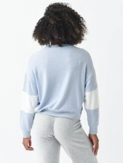 Z Supply Women's Elle Aprés Ski Long Sleeve Top -Every Wear Shop ZLT224657xCLOUDYBLUExAlt4 82310293