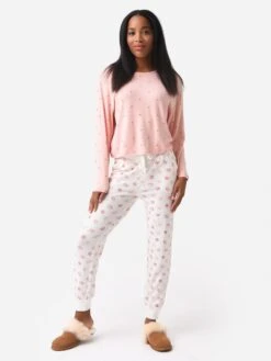 Z Supply Women's Happy Heart Top -Every Wear Shop ZLT231943xPINKCANDYxAlt2 85335328