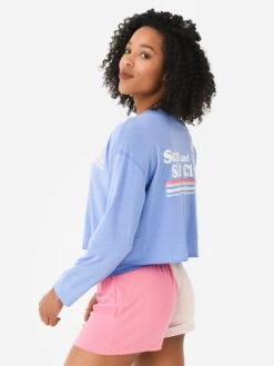 Z Supply Women's Vintage Sail Tee -Every Wear Shop ZLT231988xOCEANBLUExAlt2 95299198