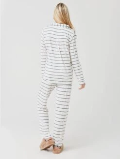 Z Supply Women's Softest Stripe Pajama Set -Every Wear Shop ZLZ214612xVANILLAICExAlt1 55621680
