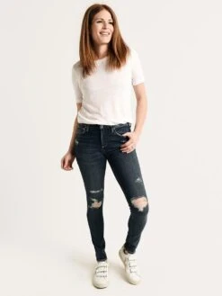 Agolde Women's Sophie High Rise Skinny Jean -Every Wear Shop a003b 1044 sabotagealt3